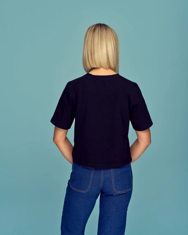 little black tee