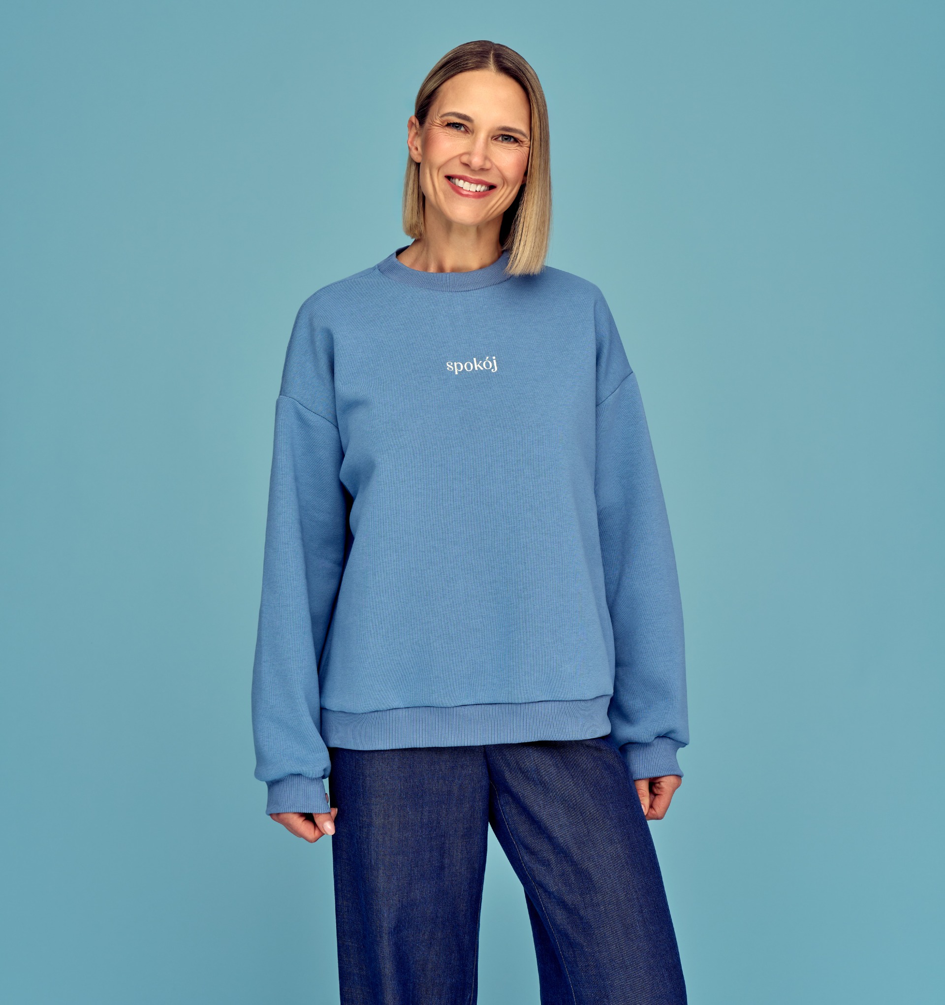 bluza z bawełny premium